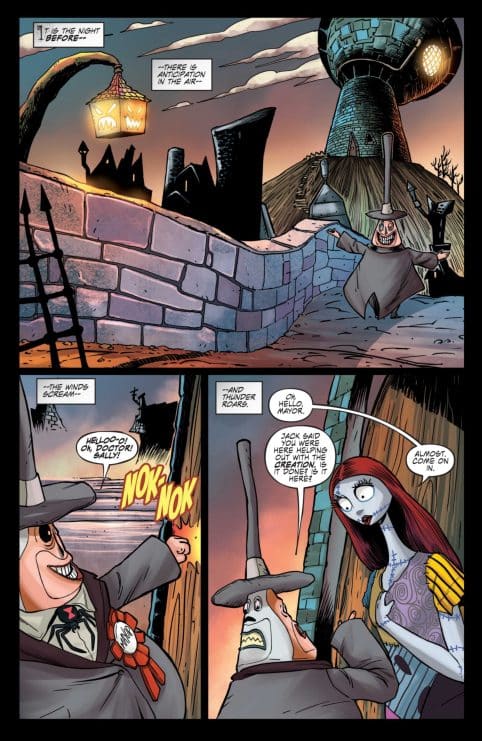 Pesadilla antes de Navidad regresa con un nuevo habitante a Halloween Town que trae un frío escalofrío