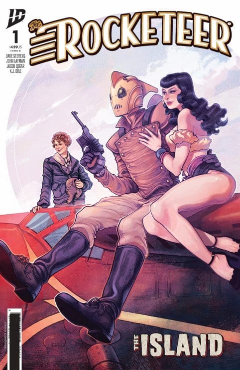 The Rocketeer vuelve con una aventura que cruza los límites del cómic y con caras muy conocidas