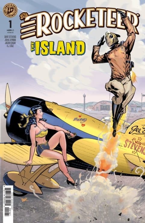 The Rocketeer vuelve con una aventura que cruza los límites del cómic y con caras muy conocidas