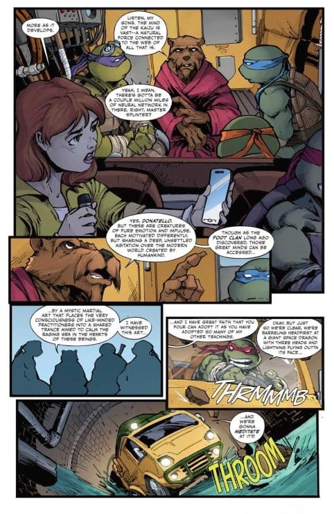 Las Tortugas Ninja se enfrentan a Godzilla y a un equipo de kaijus en el nuevo crossover de IDW
