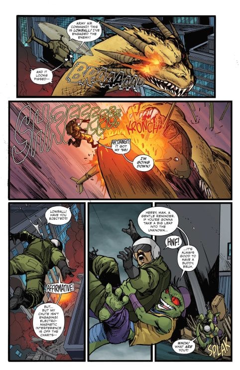 Las Tortugas Ninja se enfrentan a Godzilla y a un equipo de kaijus en el nuevo crossover de IDW