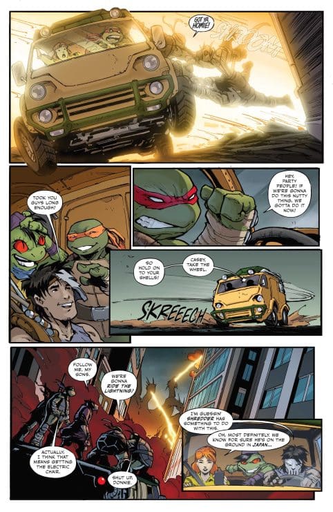 Las Tortugas Ninja se enfrentan a Godzilla y a un equipo de kaijus en el nuevo crossover de IDW
