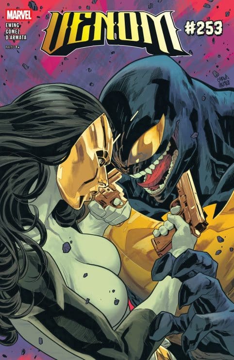 Al Ewing Venom, Madame Masque Marvel, Mary Jane Venom, Nueva etapa de Venom, Venom 253