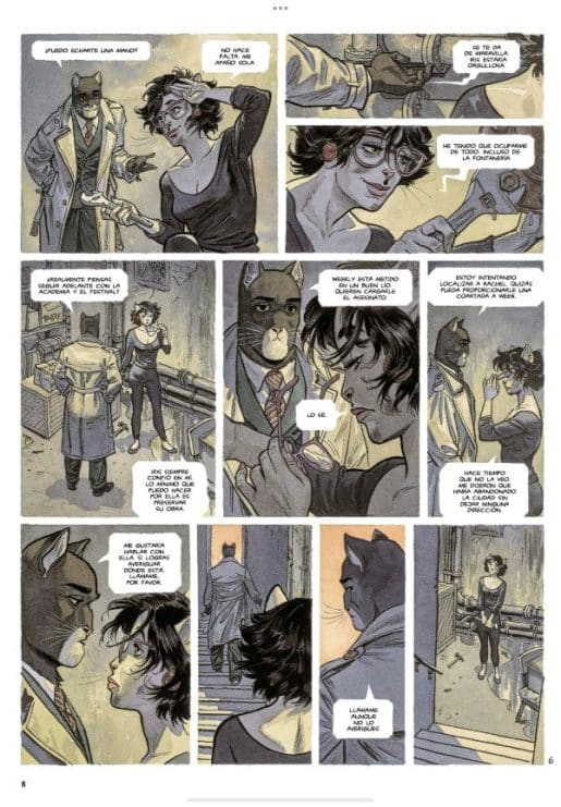 Reseña de Blacksad 6 - Todo cae (edición de lujo)