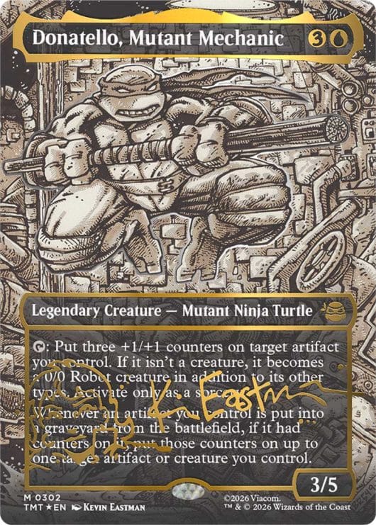 Asistimos al evento presentación de Magic:The Gathering - Teenage Mutant Ninja Turtles (TMNT) y queremos cartas, tortugas y pizza.