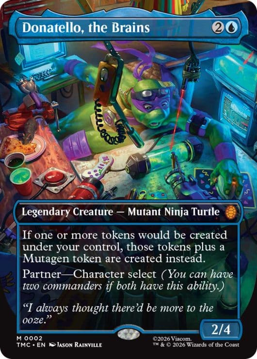 Asistimos al evento presentación de Magic:The Gathering - Teenage Mutant Ninja Turtles (TMNT) y queremos cartas, tortugas y pizza.