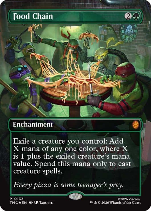 Asistimos al evento presentación de Magic:The Gathering - Teenage Mutant Ninja Turtles (TMNT) y queremos cartas, tortugas y pizza.
