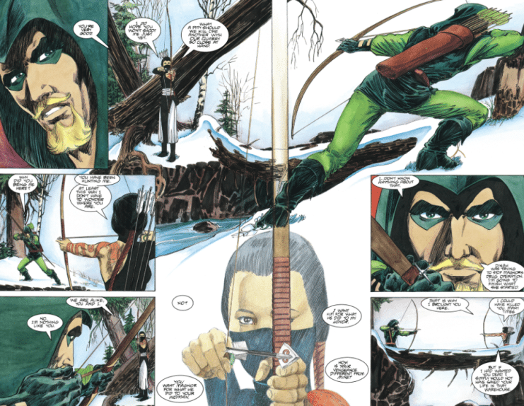 Reseña de DC Finest. Green Arrow: El cazador acecha