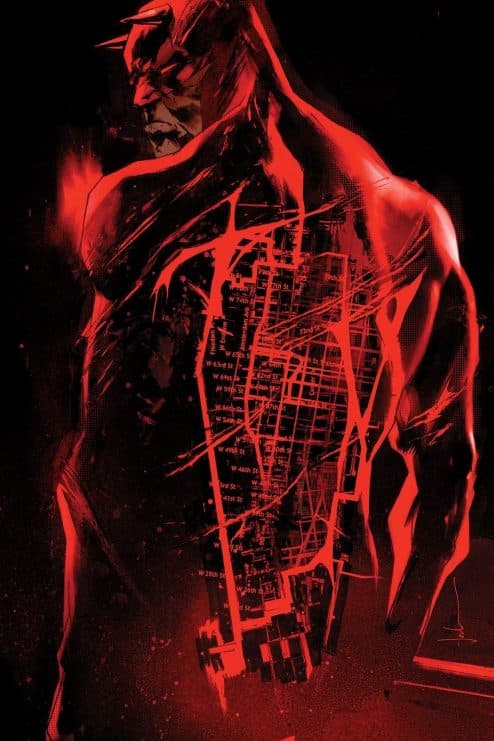 Jock deja sin palabras a los fans con su portada de Daredevil #1
