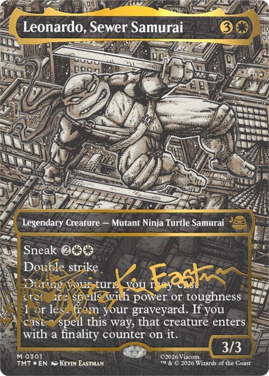 Asistimos al evento presentación de Magic:The Gathering - Teenage Mutant Ninja Turtles (TMNT) y queremos cartas, tortugas y pizza.