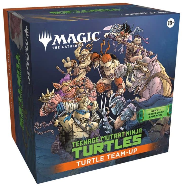 Asistimos al evento presentación de Magic:The Gathering - Teenage Mutant Ninja Turtles (TMNT) y queremos cartas, tortugas y pizza.