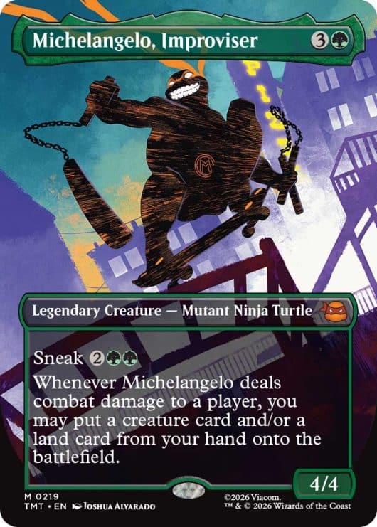 Asistimos al evento presentación de Magic:The Gathering - Teenage Mutant Ninja Turtles (TMNT) y queremos cartas, tortugas y pizza.