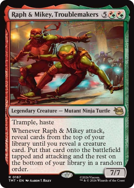 Asistimos al evento presentación de Magic:The Gathering - Teenage Mutant Ninja Turtles (TMNT) y queremos cartas, tortugas y pizza.