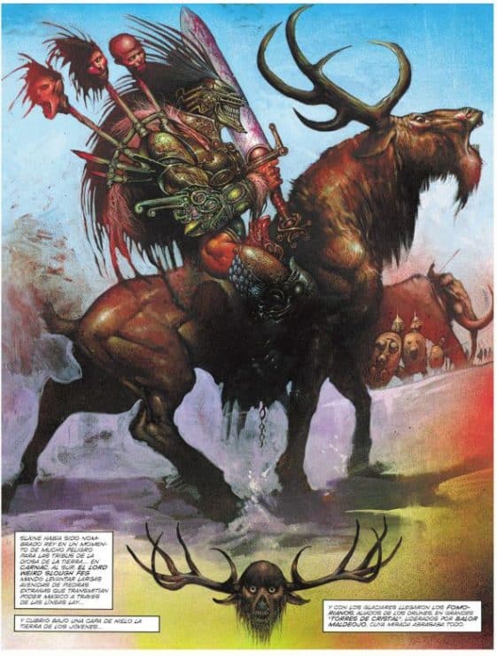 Reseña de Sláine: El Dios cornudo (Edición del 35 aniversario)