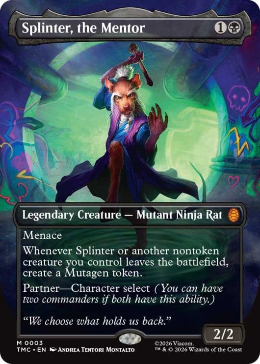 Asistimos al evento presentación de Magic:The Gathering - Teenage Mutant Ninja Turtles (TMNT) y queremos cartas, tortugas y pizza.