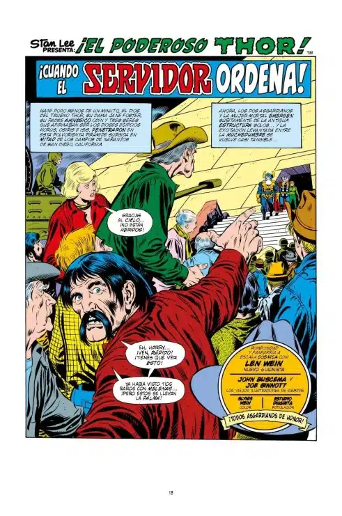 Reseña de Marvel Gold. El Poderoso Thor 7 1 Marvel, Marvel Comics, Panini Comics, Thor