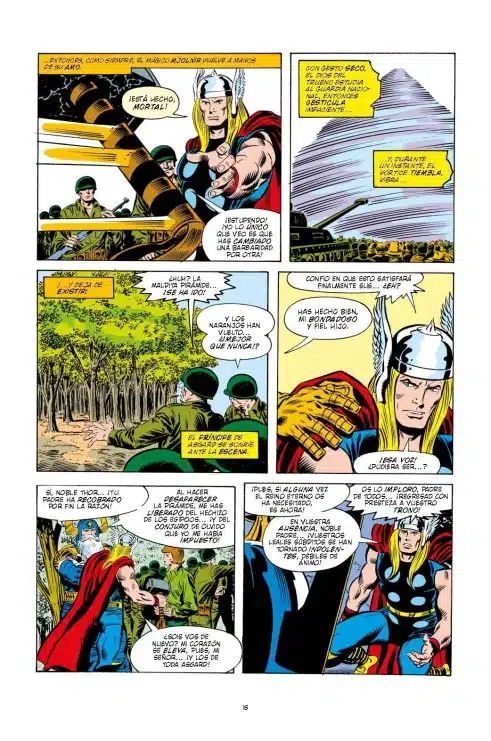 Reseña de Marvel Gold. El Poderoso Thor 7 3 Marvel, Marvel Comics, Panini Comics, Thor