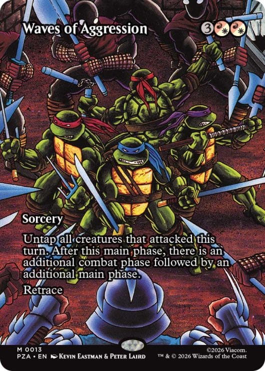 Asistimos al evento presentación de Magic:The Gathering - Teenage Mutant Ninja Turtles (TMNT) y queremos cartas, tortugas y pizza.
