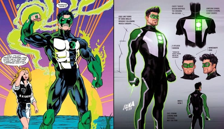 DC revoluciona a Green Lantern y Kyle Rayner vuelve a ser el Linterna Verde de la Tierra con un traje totalmente nuevo