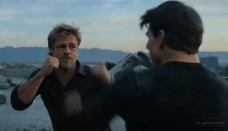 La guerra contra la IA se vuelve a activar tras el vídeo viral de Tom Cruise y Brad Pitt