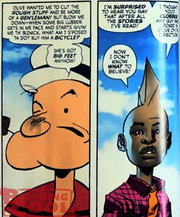 Popeye y Dagwood se cuelan en Savage Dragon y acompañan a Mickey Mouse en el número más salvaje de Erik Larsen