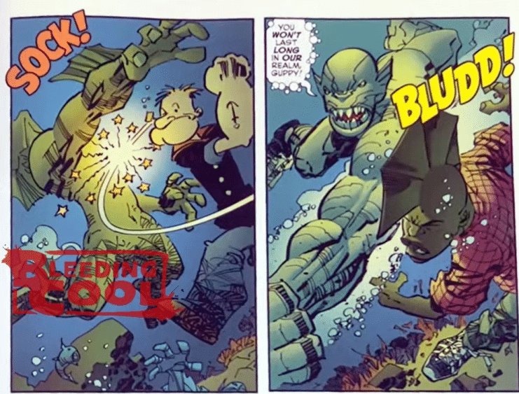 Popeye y Dagwood se cuelan en Savage Dragon y acompañan a Mickey Mouse en el número más salvaje de Erik Larsen