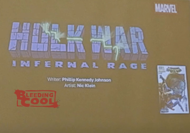 Hulk War, Infernal Hulk, Marvel Comics 2027, Phillip Kennedy Johnson