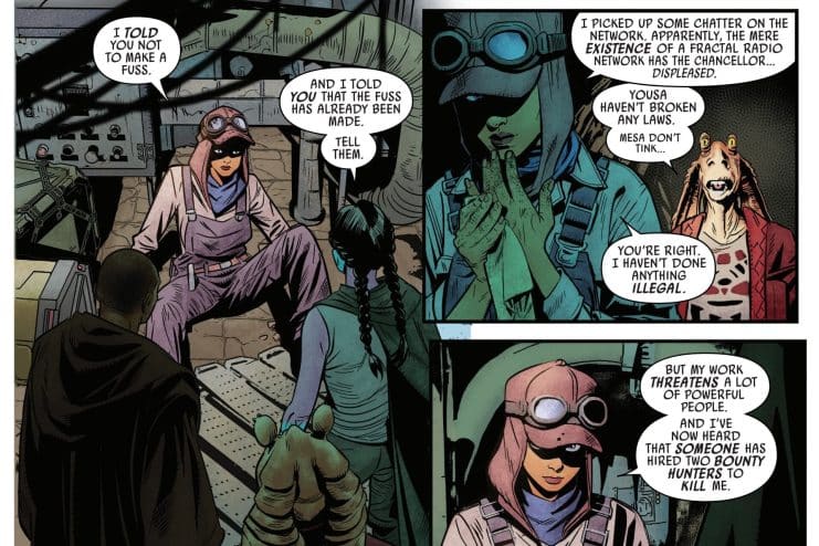 Grogu y Jar Jar unidos por la orden 66 en el cómic que cambia lo que sabíamos