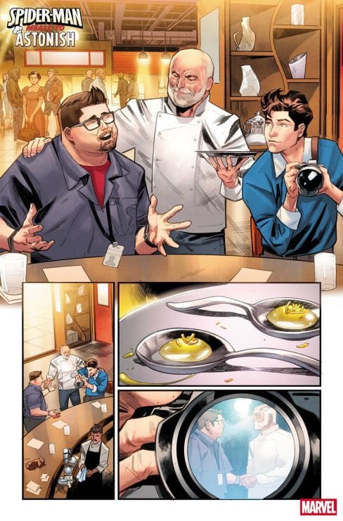 Spider-Man cocina contra Electro y lo hace con un chef estrella real