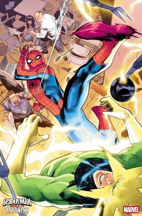 Spider-Man cocina contra Electro y lo hace con un chef estrella real