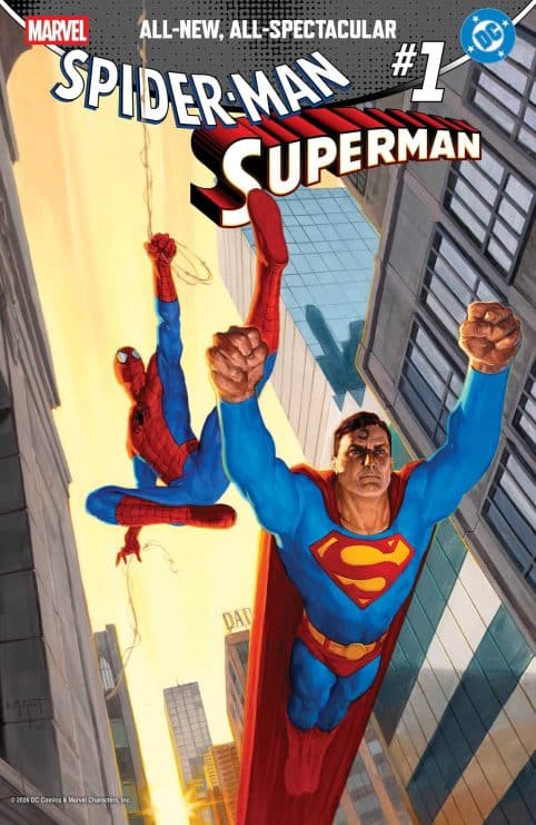 Spider-Man y Superman se dan la mano y hacen temblar el multiverso con nuevas portadas