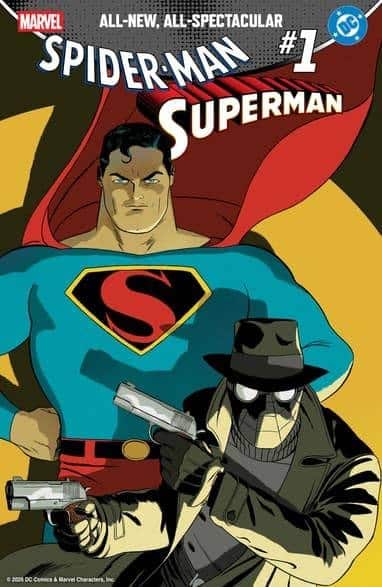 Spider-Man y Superman se dan la mano y hacen temblar el multiverso con nuevas portadas