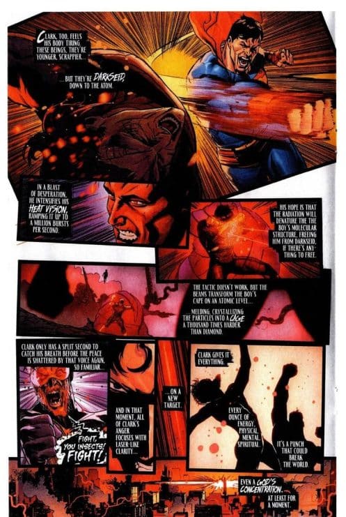 El golpe entre dos Superman podría ser catastrófico teniendo en cuenta el nivel de poder actual