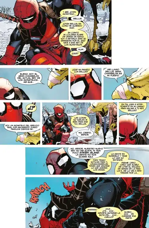 Reseña de Marvel Deluxe Masacre. Rey de los monstruos 3 Marvel, Marvel Comics, Panini Comics