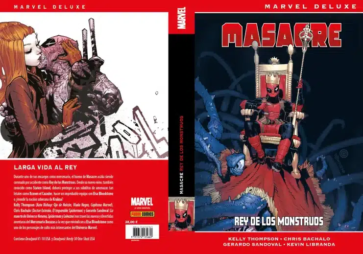 Reseña de Marvel Deluxe Masacre. Rey de los monstruos 5 Masacre rey de los monstruos