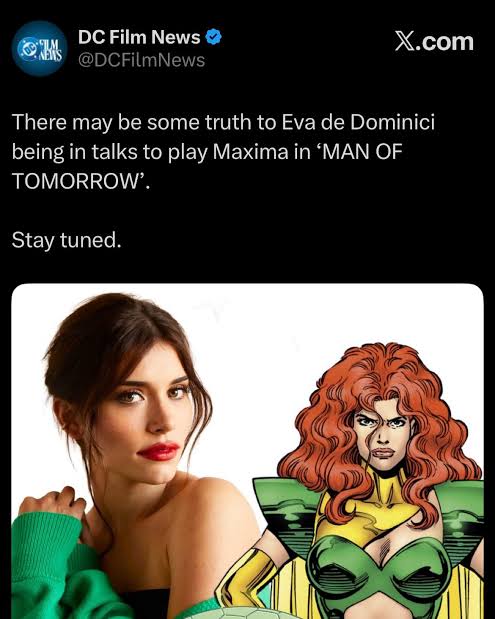 Maxima en la gran pantalla: nueva actriz suena para la villana de la próxima película de Superman