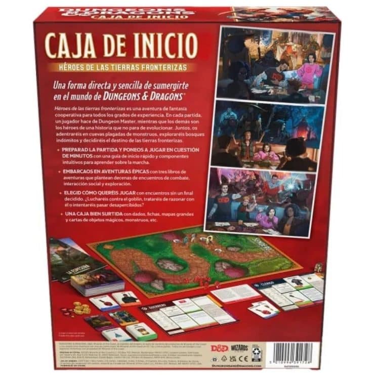 "Héroes de las Tierras Fronterizas": analizamos la Caja de Inicio que es la joya de la corona de Dungeons & Dragons
