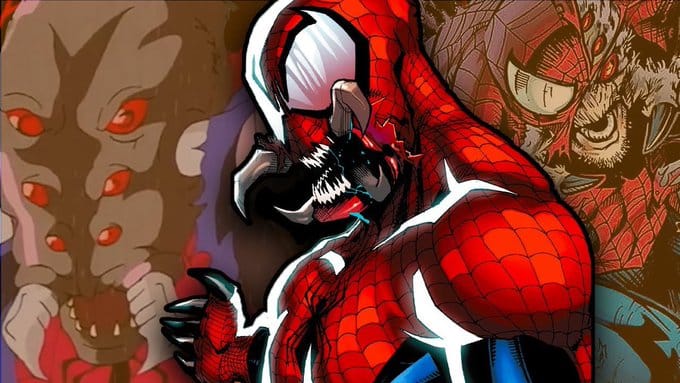 Las transformaciones arácnidas de Spiderman