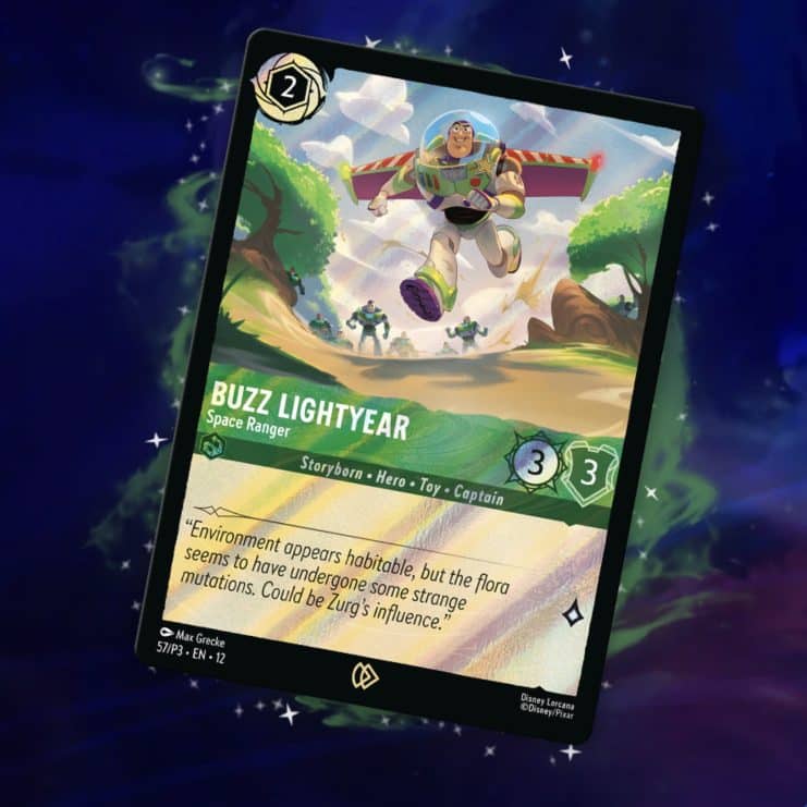 Ravensburger ha anunciado que Disney Lorcana TCG lanzará en tiendas y cines seleccionados el evento en el que podrán conseguir la carta promocional Buzz Lightyear – Space Ranger, con la llegada de Toy Story 5