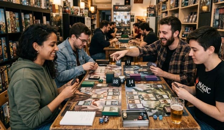 Magic: The Gathering es un juego de cartas del que ya hemos hablado largo y tendido, pero si no has jugado nunca a juegos de cartas (TCG), puede parecer un reto muy difícil. Pero no lo es. Con Secretos de Strixhaven se puede empezar, ya que es una edición centrada en las escuelas o facultades de magia. Y el juego va de eso: de hechizos, magos y, sobre todo, interacción social.