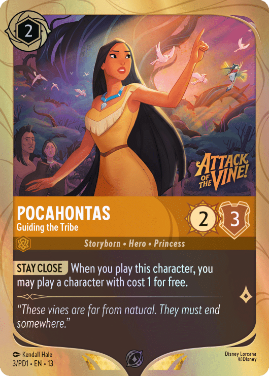 Attack of the Vine! y la revolución de la flexibilidad cromática llegan a Disney Lorcana, el TCG de Ravensburger