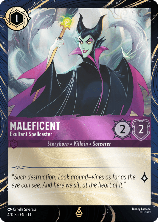 Attack of the Vine! y la revolución de la flexibilidad cromática llegan a Disney Lorcana, el TCG de Ravensburger
