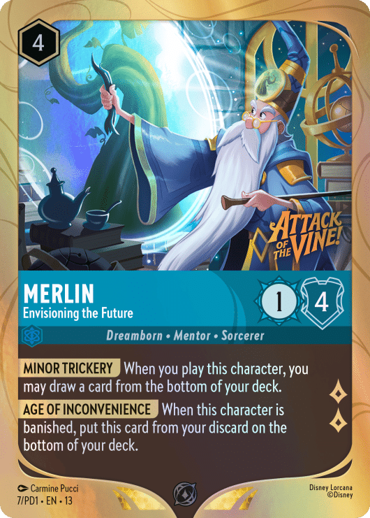 Attack of the Vine! y la revolución de la flexibilidad cromática llegan a Disney Lorcana, el TCG de Ravensburger