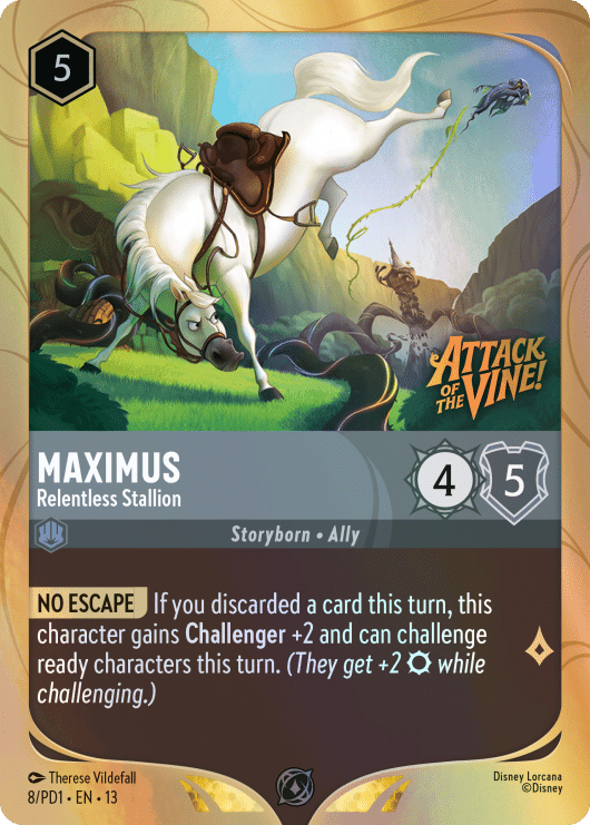 Attack of the Vine! y la revolución de la flexibilidad cromática llegan a Disney Lorcana, el TCG de Ravensburger