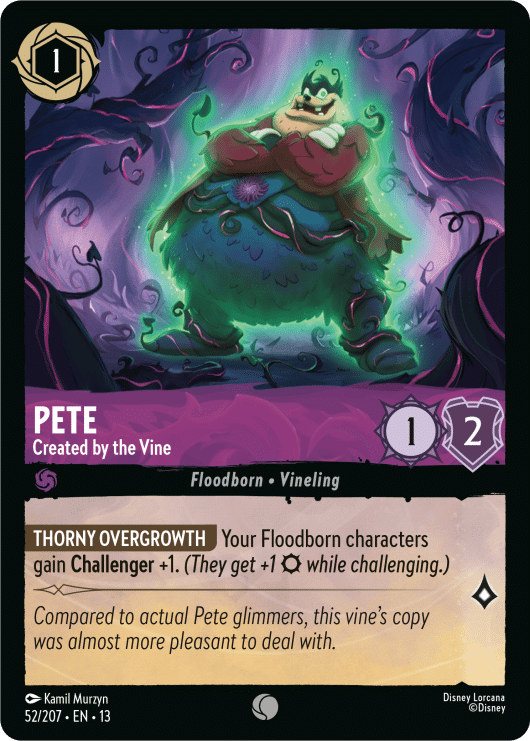 Attack of the Vine! y la revolución de la flexibilidad cromática llegan a Disney Lorcana, el TCG de Ravensburger