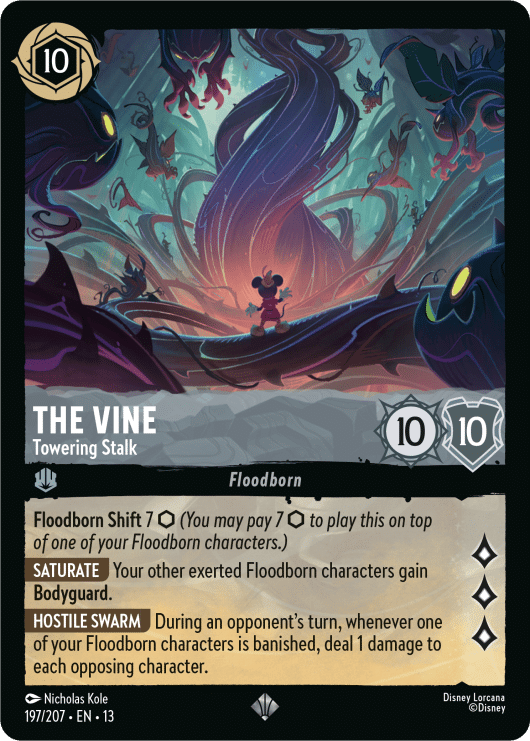 Attack of the Vine! y la revolución de la flexibilidad cromática llegan a Disney Lorcana, el TCG de Ravensburger