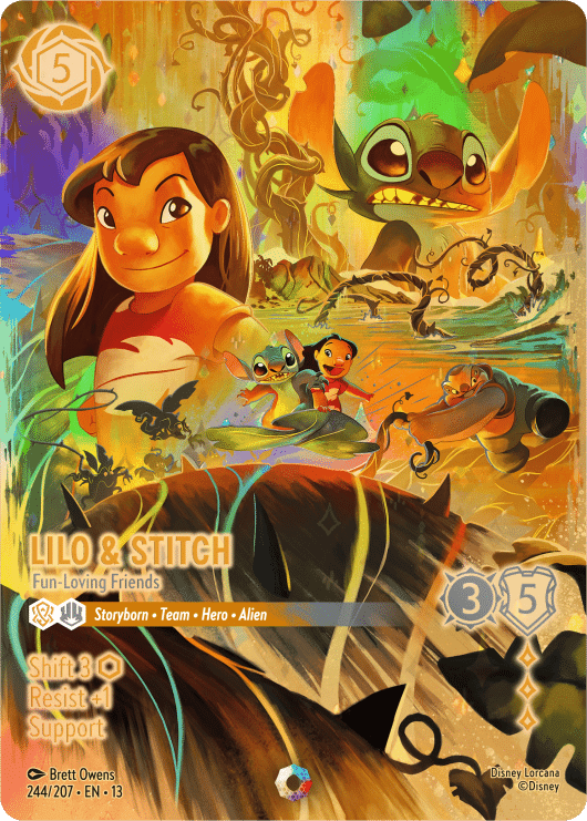 Attack of the Vine! y la revolución de la flexibilidad cromática llegan a Disney Lorcana, el TCG de Ravensburger