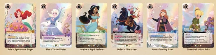 Ravensburger anuncia la Curator’s Collection: Heroines Edition de Disney Lorcana TCG