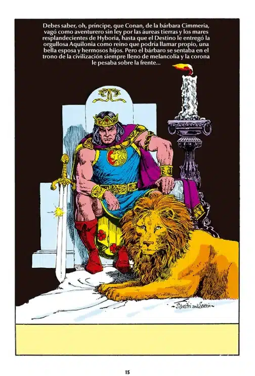 Reseña de Conan Omnibus. Conan Rey: La etapa Marvel Original 2 1 Age of Conan, Arnold Schwarzenegger, Marvel, Marvel Comics, Panini Comics, Robert E. Howard, sword and sorcery