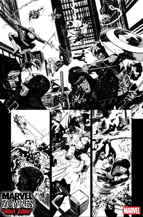 Punisher contra los zombis de Marvel en una nueva serie sangrienta